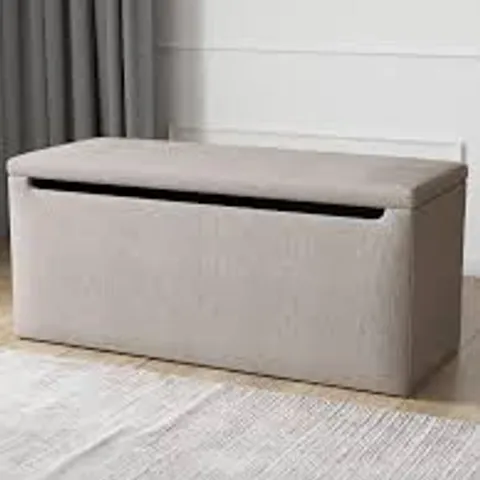 BOXED DAKOTA OTTOMAN - NATURAL (1 BOX)