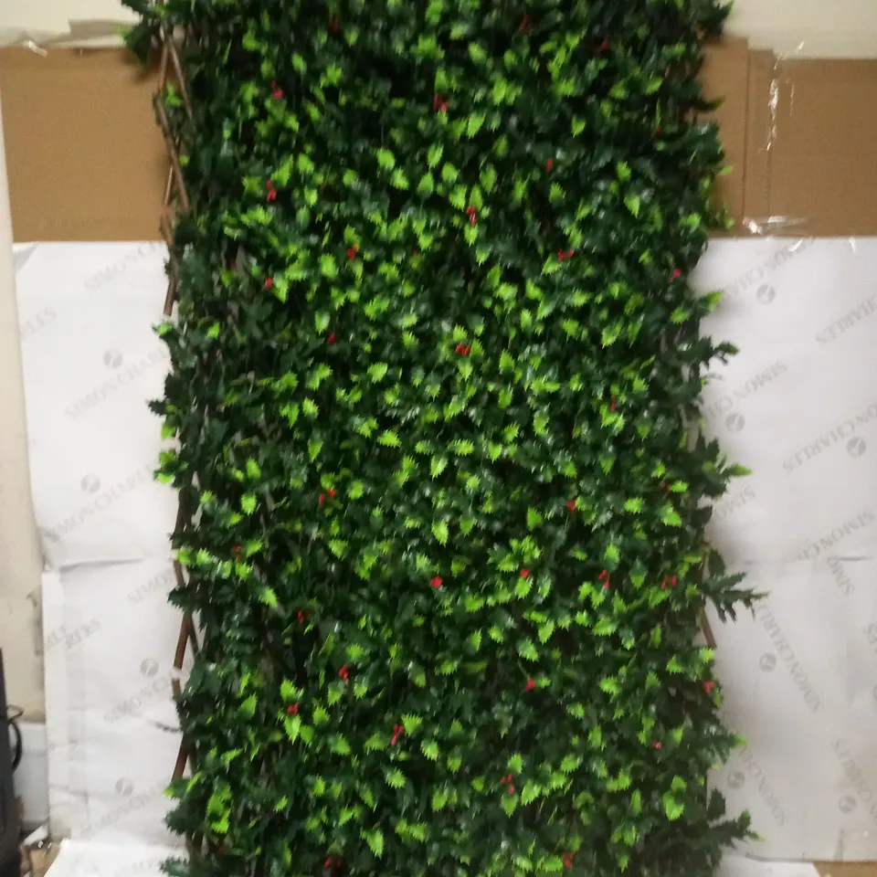 GARDEN REFLECTIONS PRE-LIT HOLLY TRELLIS - COLLECTION ONLY