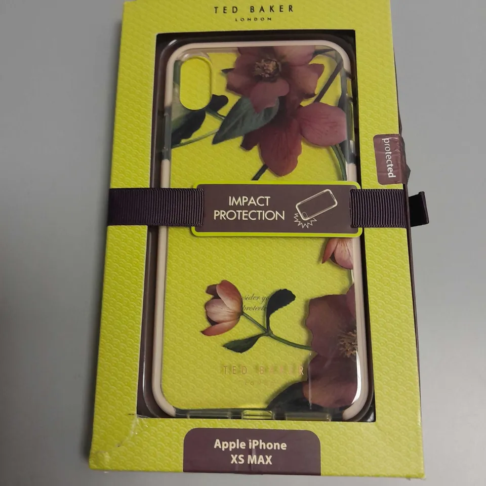 TED BAKER FLORAL CLEAR CASE FOR APPLE IPHONE XS MAX