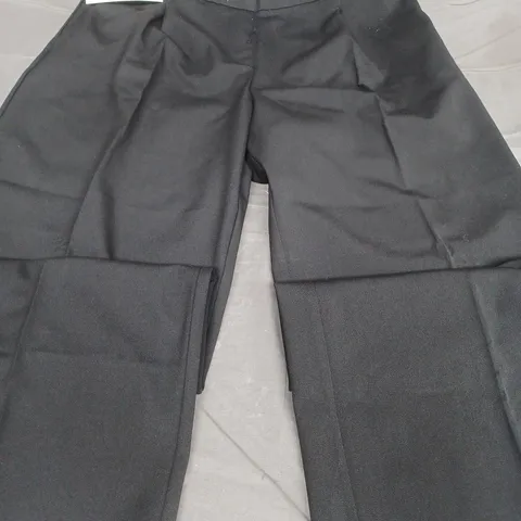 ZARA STRAIGHT LEG DRAWSTRING TROUSERS, BLACK/WHITE - UK SIZE XL