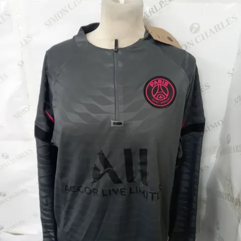 PSG FC 1/4 ZIP TRAINING TOP SIZE M