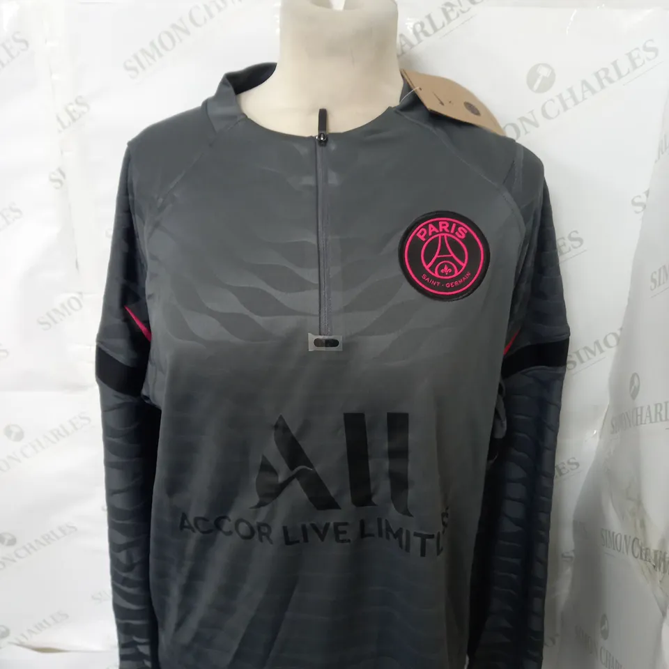 PSG FC 1/4 ZIP TRAINING TOP SIZE M