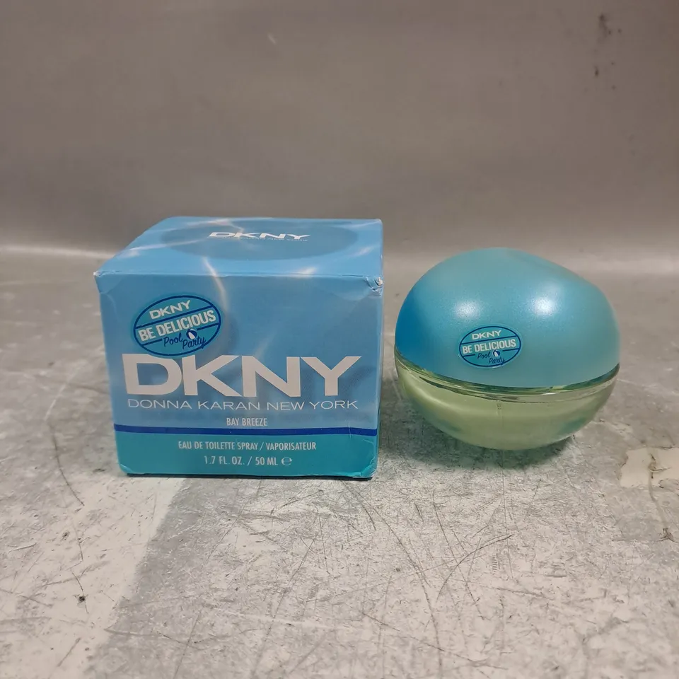 BOXED DKNY BE DELICIOUS POOL PARTY BAY BREEZE EAU DE TOILETTE 50ML