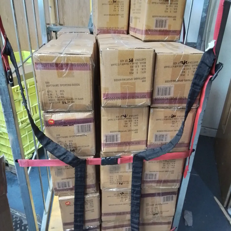 LOT OF APPROXIMATELY 245 BRAND NEW ATHLETIC WORKS HI-VIS SET - 49X 5-PACK BOXES