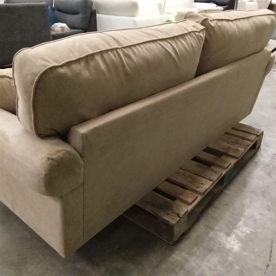 WILLIAM FABRIC 3 SEATER SOFA - SAND RRP £1099