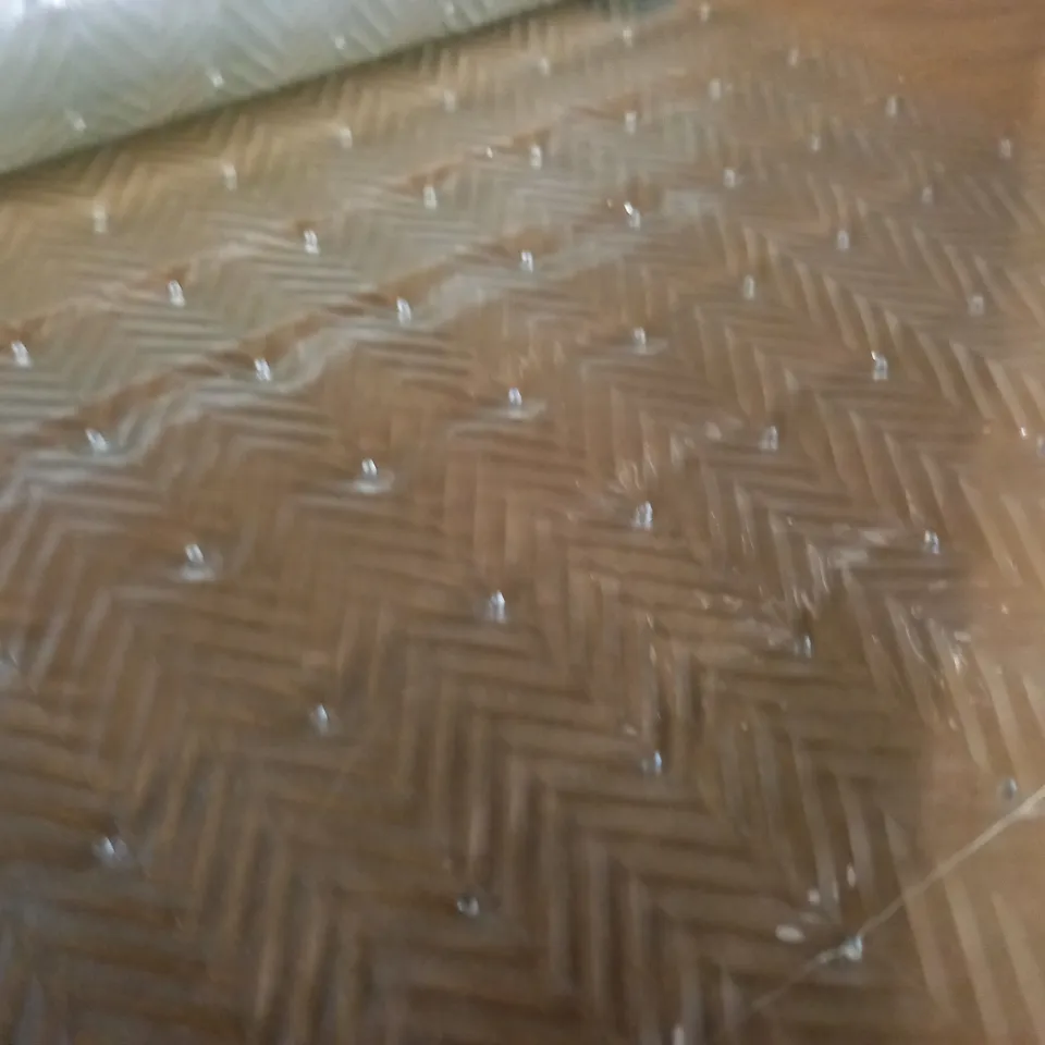 CLEAR PLASTIC OFFICE CHAIR GRIPPER MAT - 69CM X SIZE UNSPECIFIED