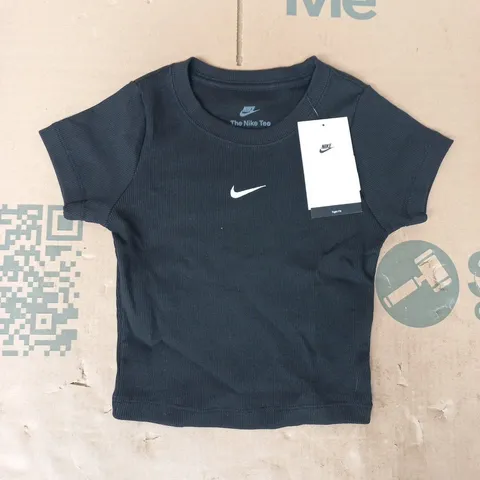 NIKE KID'S SHORT SLEEVE T-SHIRT IN BLACK SIZE SMALL