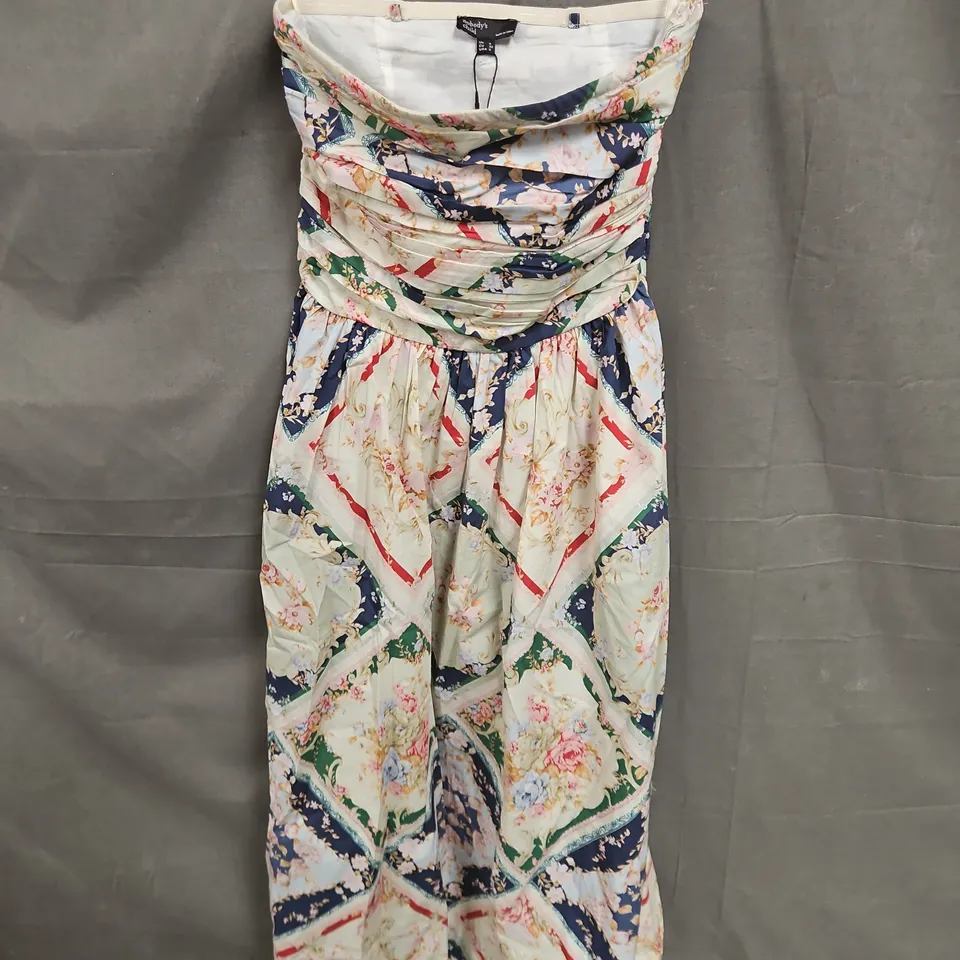 NOBODY'S CHILD FELICITY MIDI DRESS IN MULTI SIZE 4