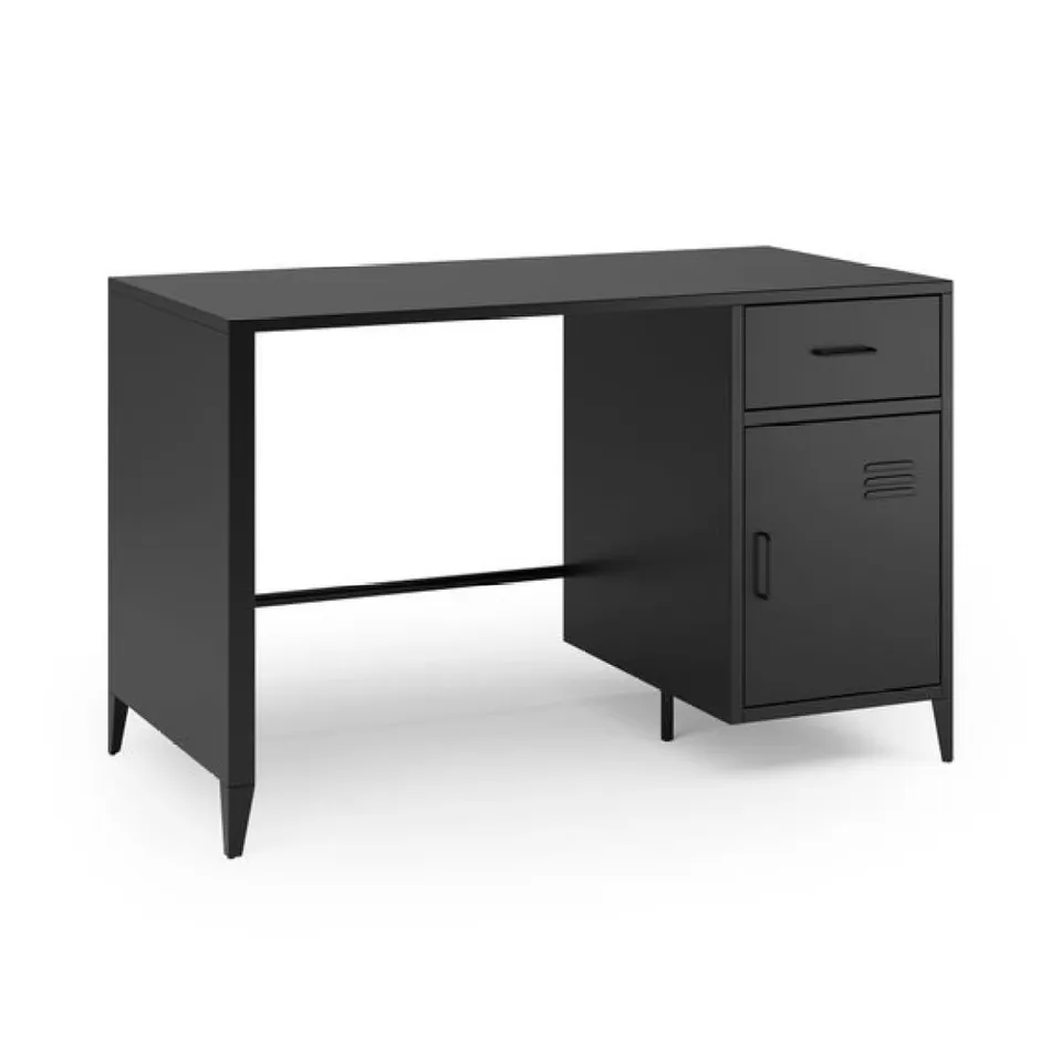 BOXED DUNELM HELGA OFFICE DESK - BLACK (1 BOX)
