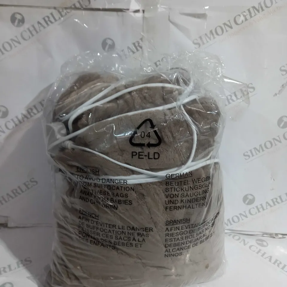 COZEE HOME VELVETSOFT HEATED THROW IN DARK TAUPE
