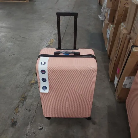 NEO PINK HARD SHELL LUGGAGE SUITCASE SET