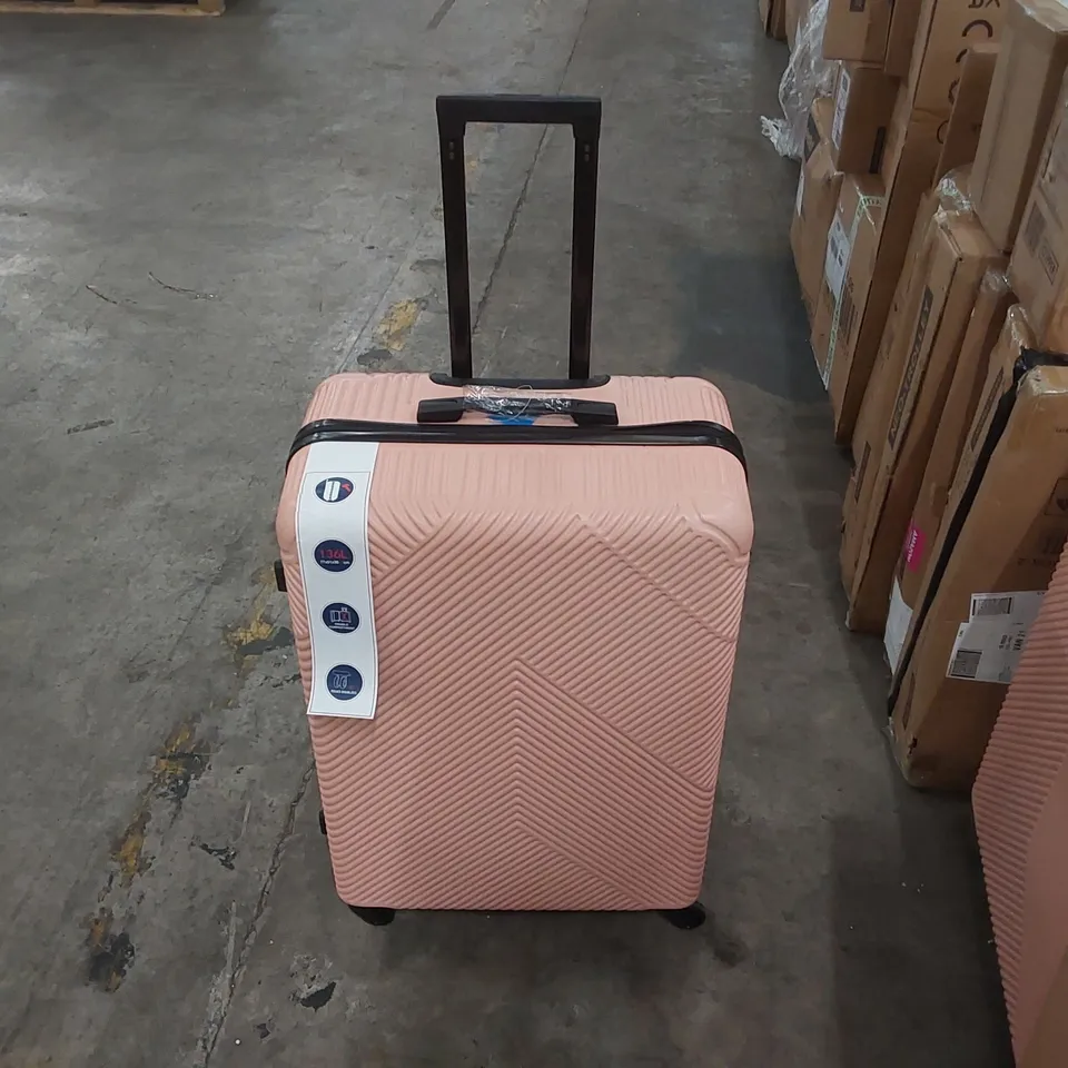 NEO PINK HARD SHELL LUGGAGE SUITCASE SET