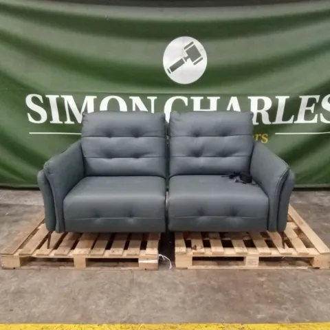 QUALITY DESIGNER ITALIAN MADE BOLZANO 2 SEATER ELECTRIC RECLINER LOVESEAT SOFA