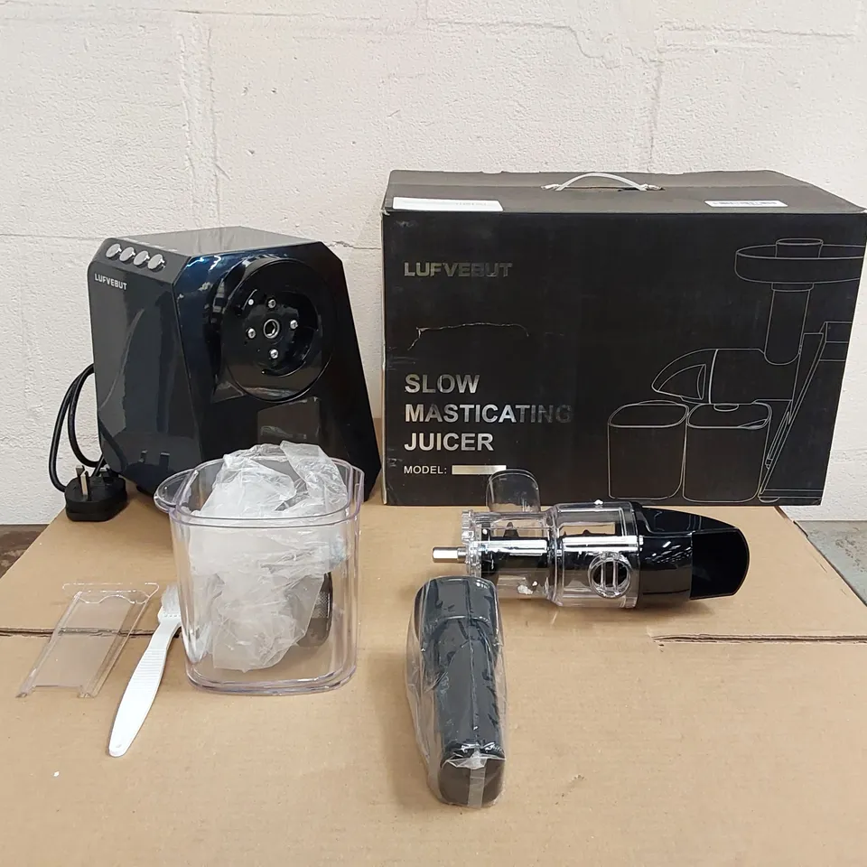 BOXED LUFVEBUT B5100 SLOW MASTICATING JUICER (1 BOX)