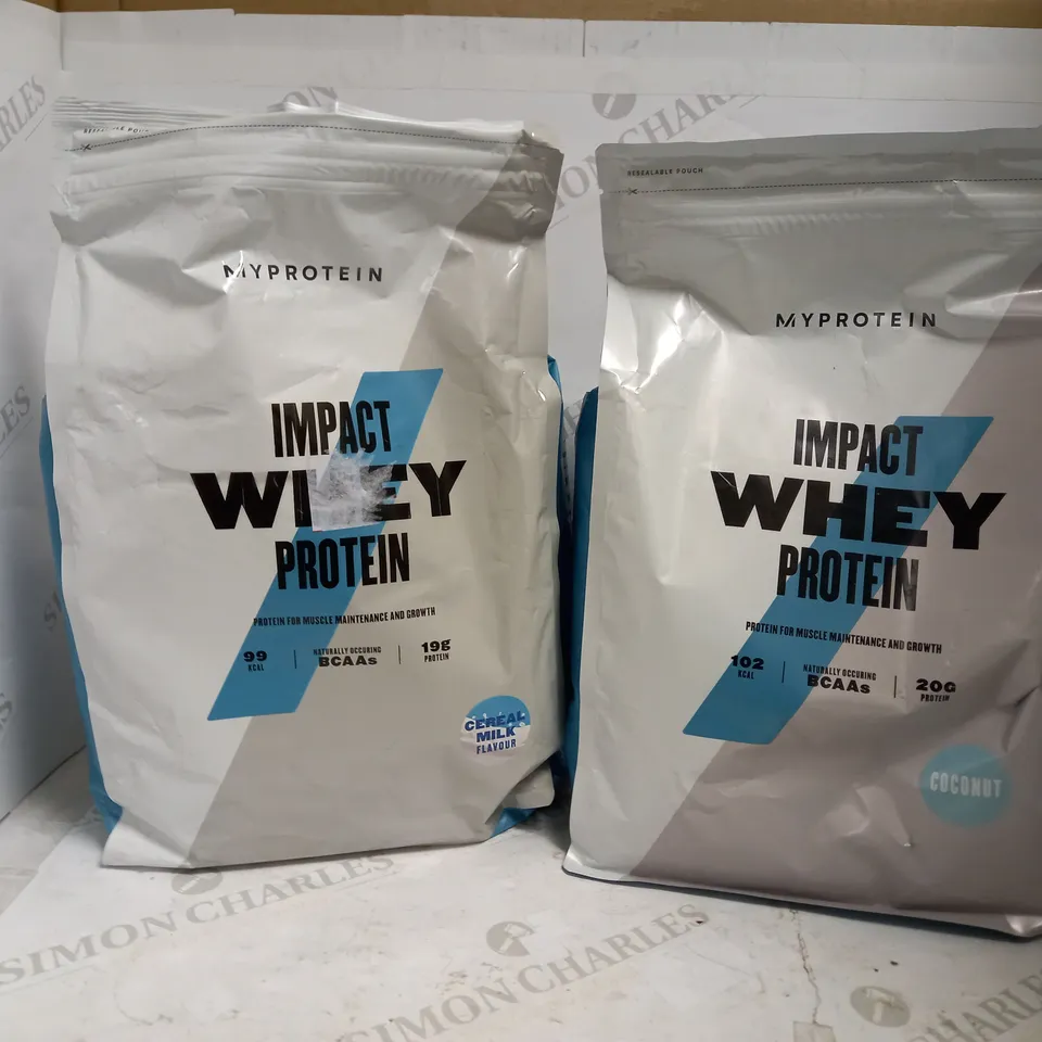 MYPROTEIN IMPACT WHEY PROTEIN (2 X 2.5KG)