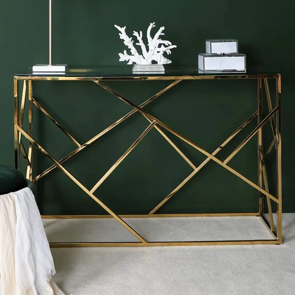 BOXED COURTLYN 120CM CONSOLE TABLE (1 BOX)