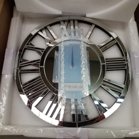 BOXED ACRYLIC WALL CLOCK
