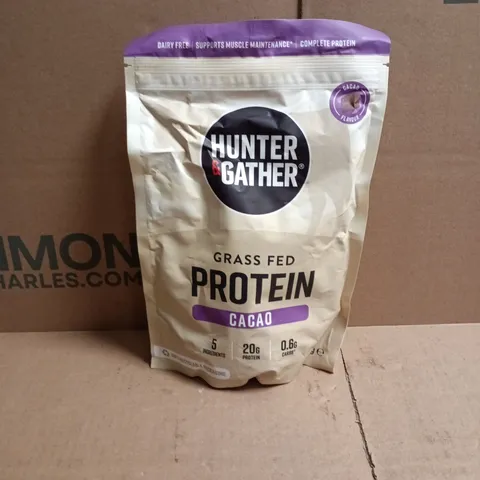 HUNTER AND GATHER GRASS FED PROTEIN CACAO 400G SUPPLEMENT