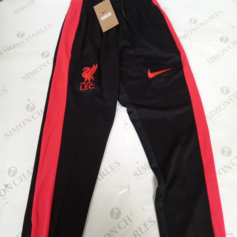 NIKE LIVERPOOL FC TRAINING PANTS SIZE14