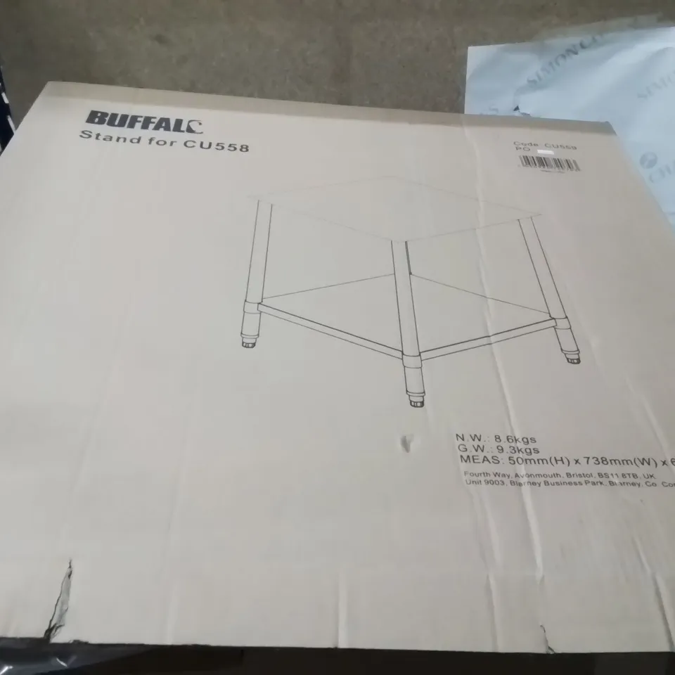 BOXED STAND FOR INDUCTION HOB CU558