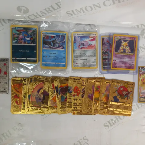 LOT OF ASSORTED COLLECTIBLE POKΓMON TRADING CARDS