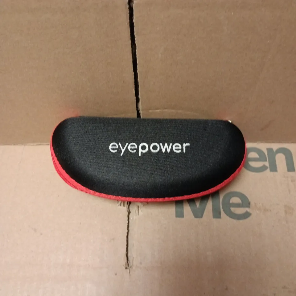 EYEPOWER RED VISION GLASSES WITH CASE