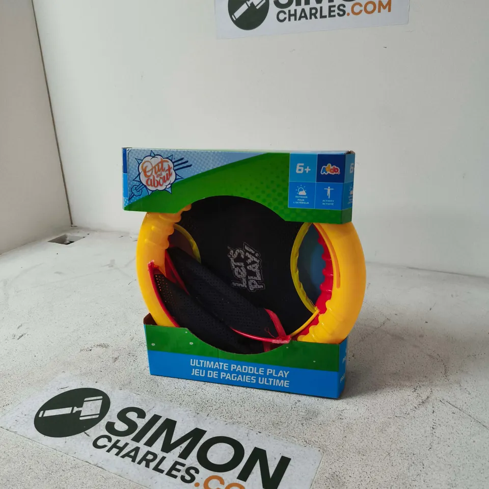 OUT & ABOUT ULTIMATE PADDLE PLAY – 6+ PADDLE GAME TOY 