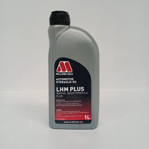 MILLERS OILS LHM PLUS MINERAL BASED HYDRAULIC FLUID – 1L