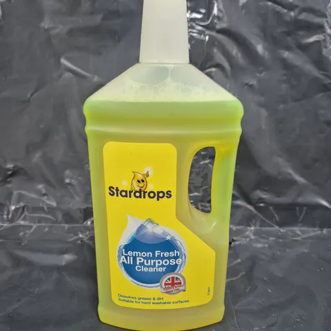 BOX OF APPROXIMATELY 7 BOTTLES OF STARDROPS ALL PURPOSE CLEANER - COLLECTION ONLY 
