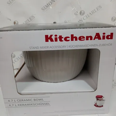 KITCHENAID CERAMIC 4.8L BOWL CLASSIC COLUMNS