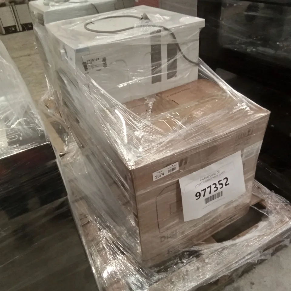 HAIER FREESTANDING WASHING MACHINE IN WHITE AND COMFEE SLIMLINE TABLE TOP DISHWASHER - WHITE