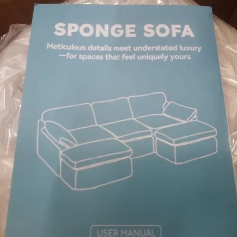 BOXED SPONGE SOFA