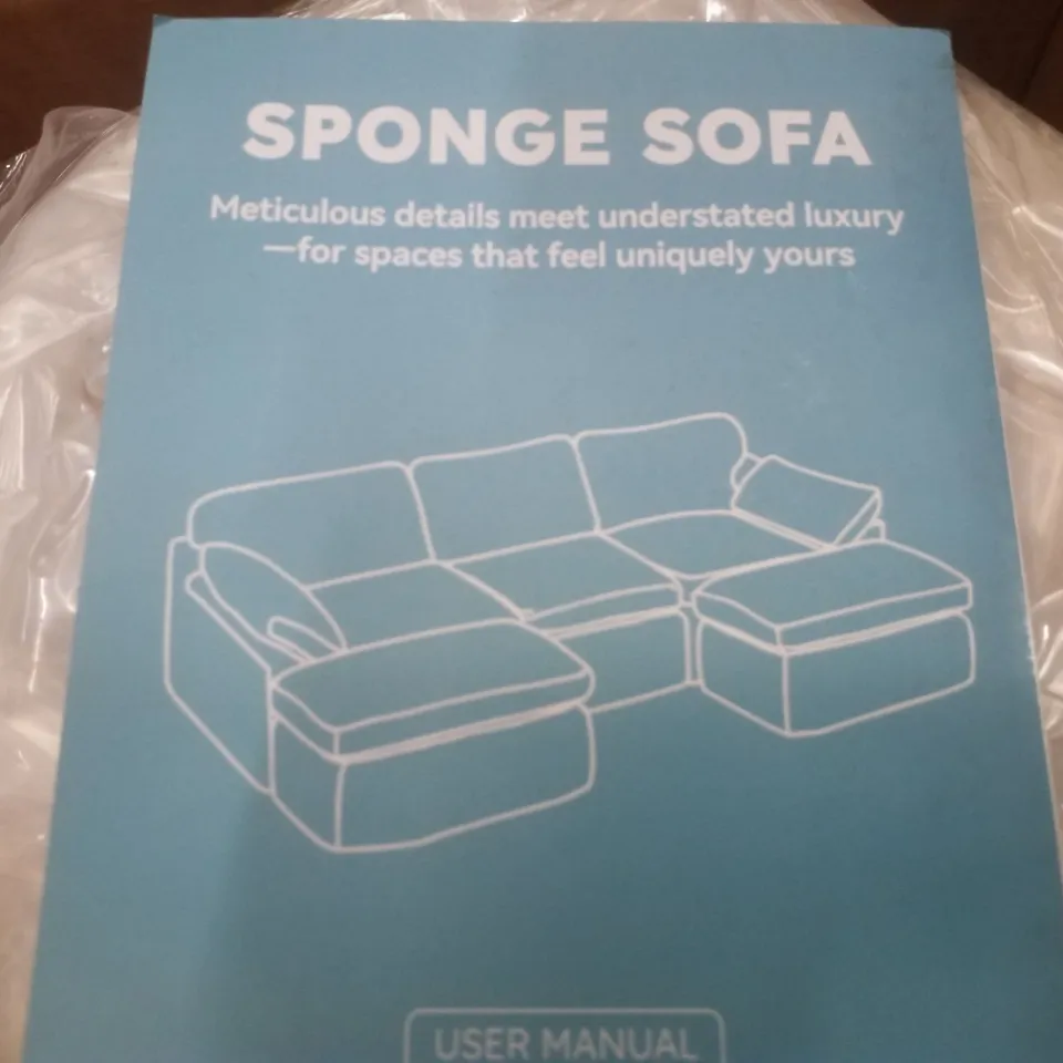 BOXED SPONGE SOFA