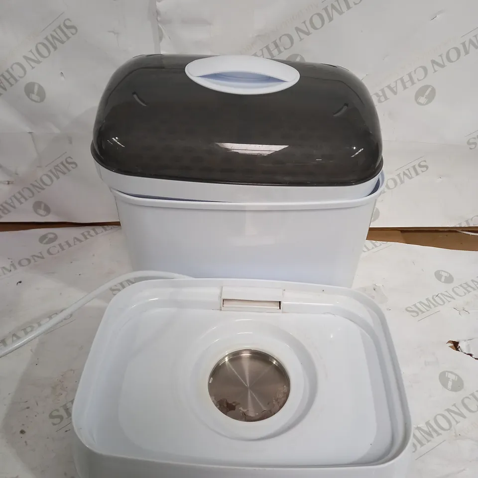 DR BROWNS STEAM BOTTLE STERILISER & DRYER  RRP £99.99