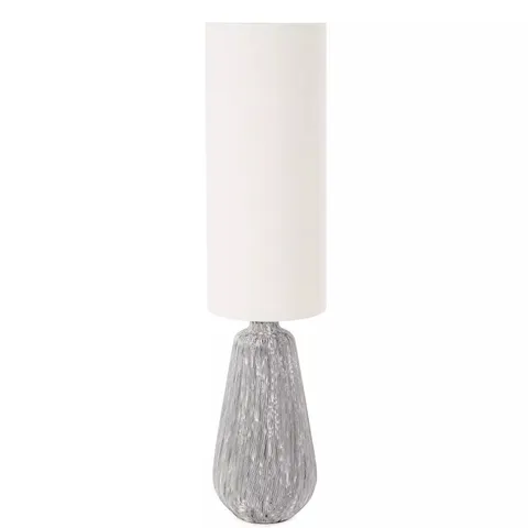 BOXED SCRATCH CERAMIC FLOOR LAMP