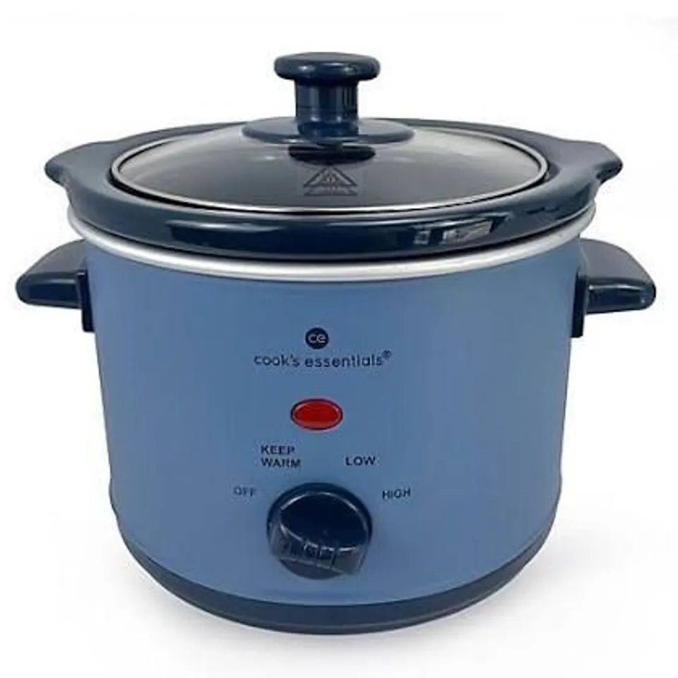 COOK'S ESSENTIALS 1.5L COMPACT SLOW COOKER - WHITE