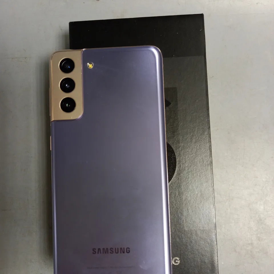 BOXED SAMSUNG GALAXY S21+ IN PURPLE