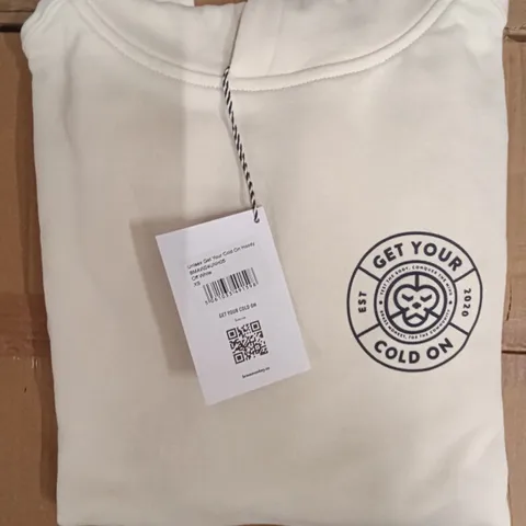 BRAND NEW BRASS MONKEY HOODIES - OFF WHITE SIZE XS APPROXIMATELY 7