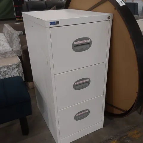 SILVERLINE METAL STATIC 3-DRAWER FILING CABINET