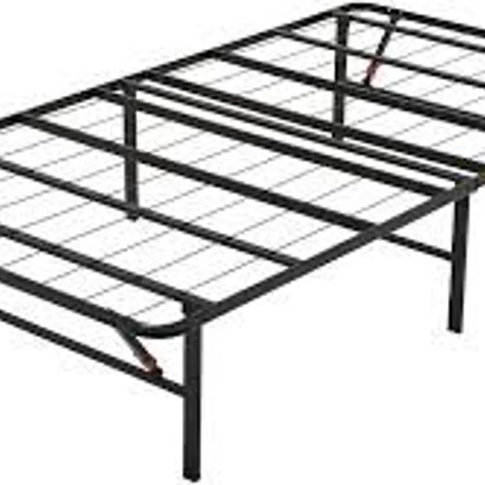 BOXED METAL PLATFORM FOLDING BED FRAME FOR ADULTS