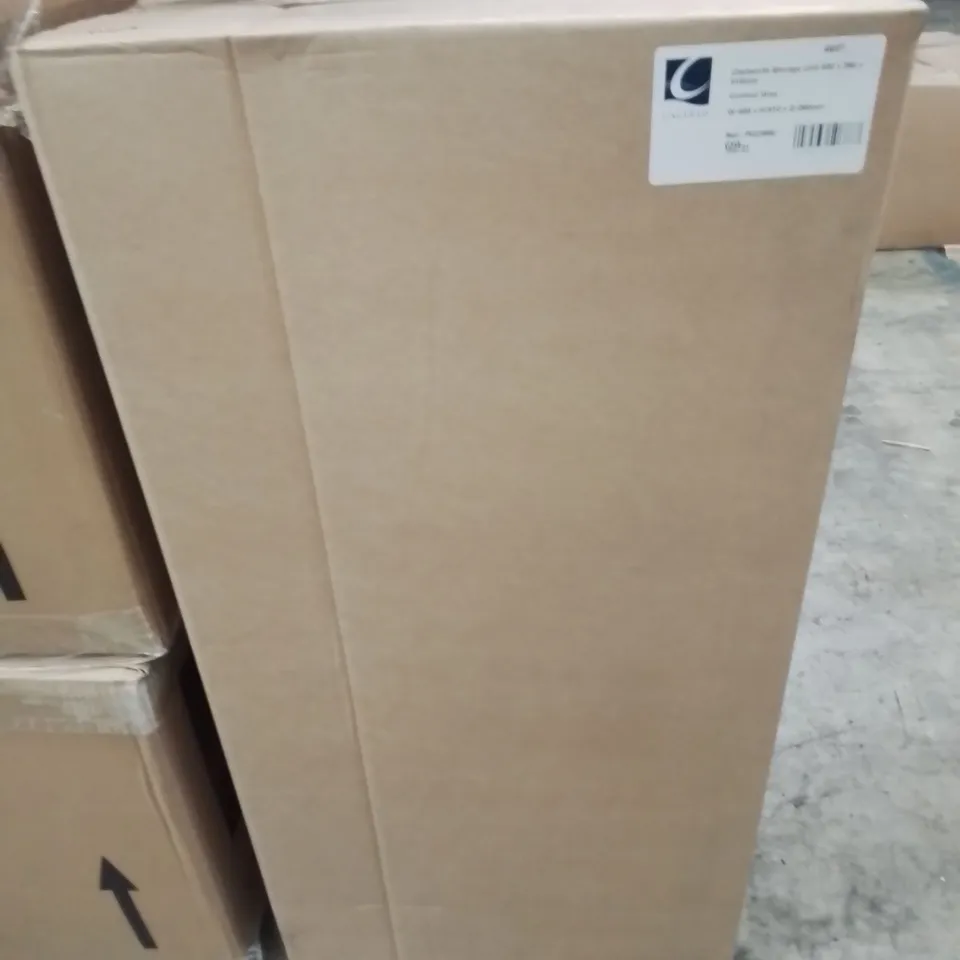 BOXED AS NEW CALYPSO CHELWORTH STORAGE UNIT IN GREY - 400X260X810MM