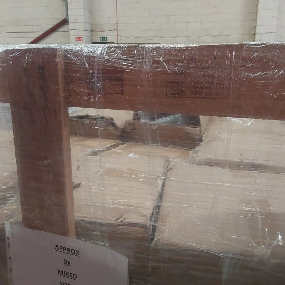 PALLET CONTAINING APPROXIMATELY 9x MIXED PUNCH BAGS