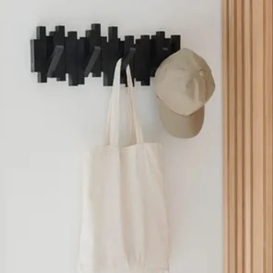 BOXED UMBRA STICKS WALL MOUNTED COAT RACK