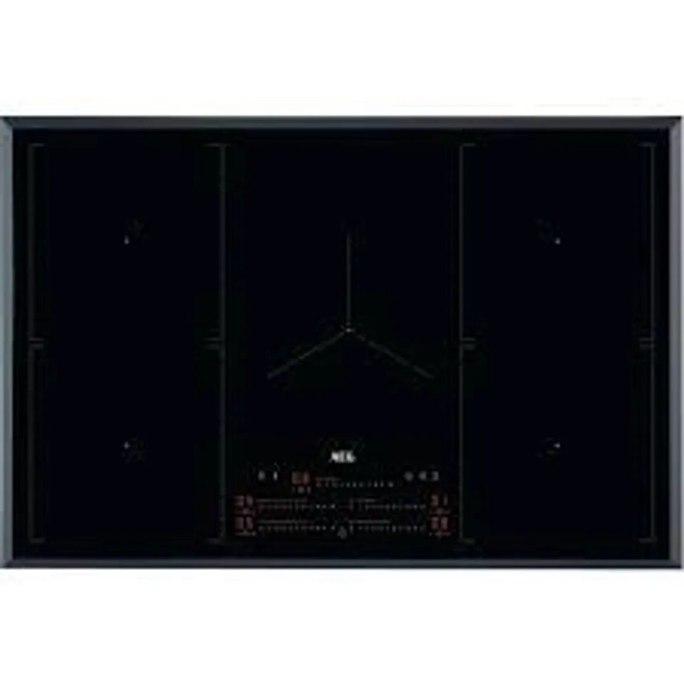 AEG IKE8575HFB 6000 MULTIBRIDGE 80CM BUILT-IN INDUCTION HOB