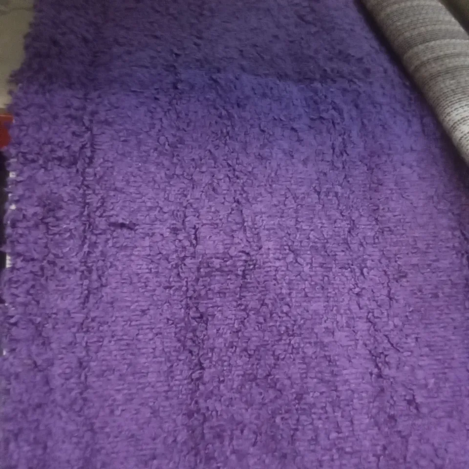 PAYLAG SHAGGY PURPLE RUG 6'7" SQUARE 