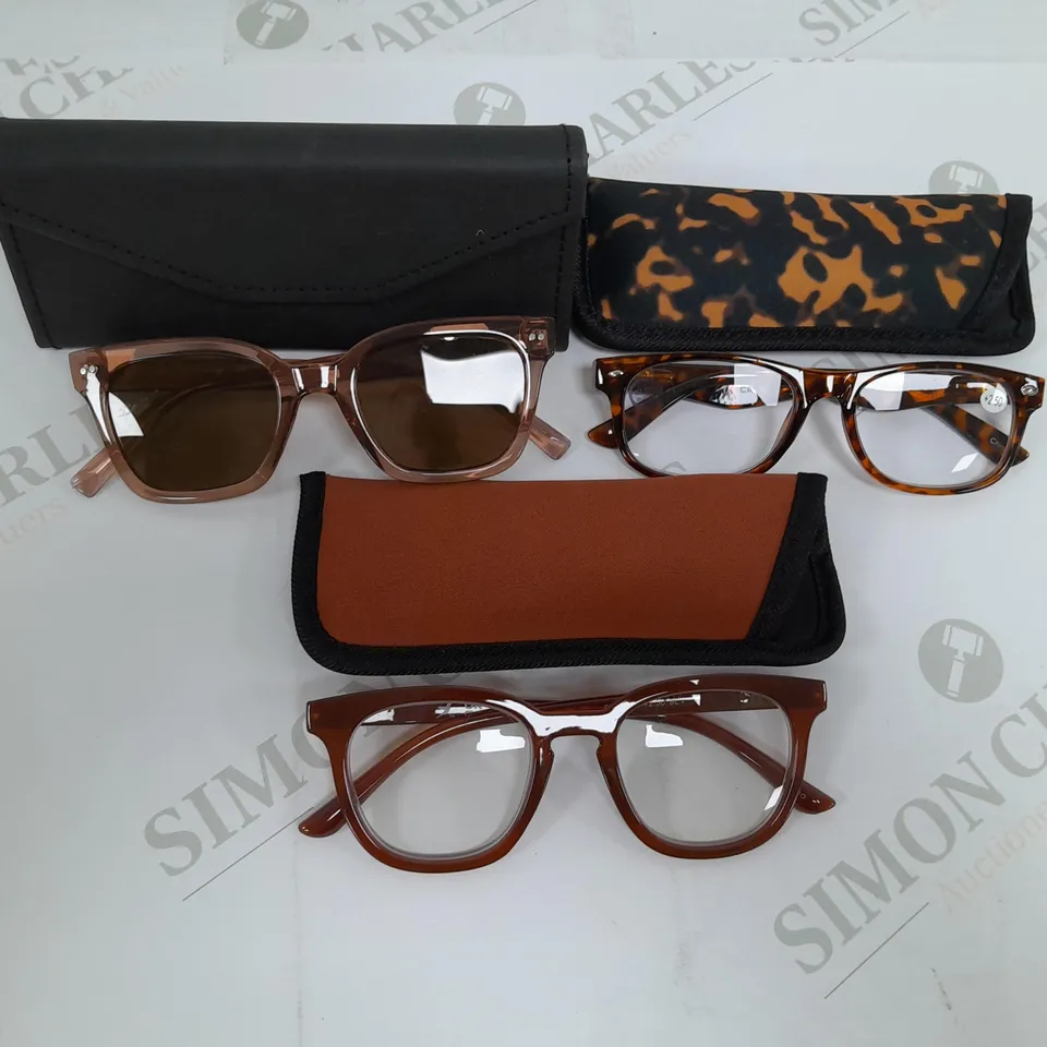 BOXED HUMMINGBIRD POLARISED SUNGLASSES & READER 3PC SET