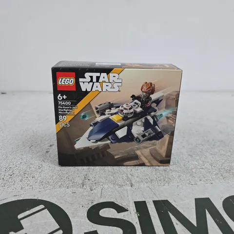 LEGO STAR WARS PLO KOON'S JEDI STARFIGHTER MICROFIGHTER