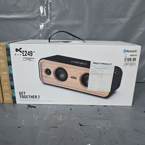 BOXED MARLEY GET TOGETHER 2 BLUETOOTH SPEAKER