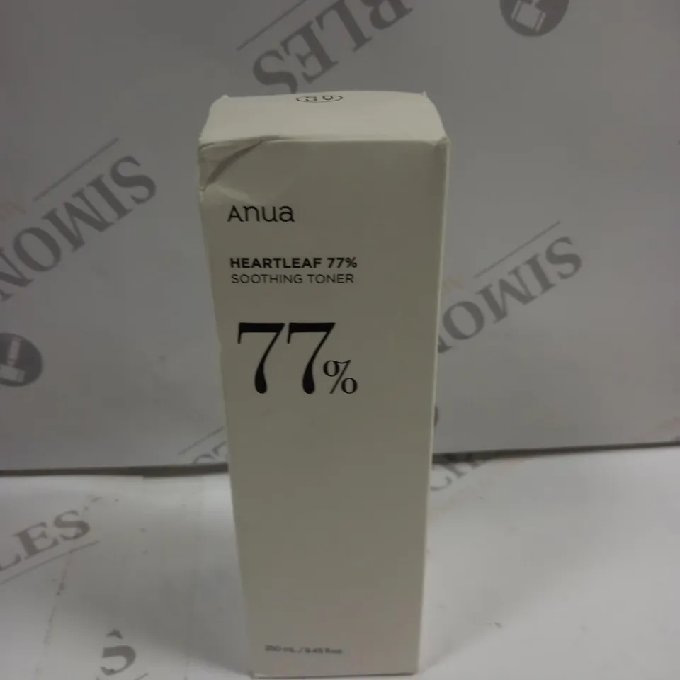 ANUA - HEARTLEAF 77% SOOTHING TONER - 250ML