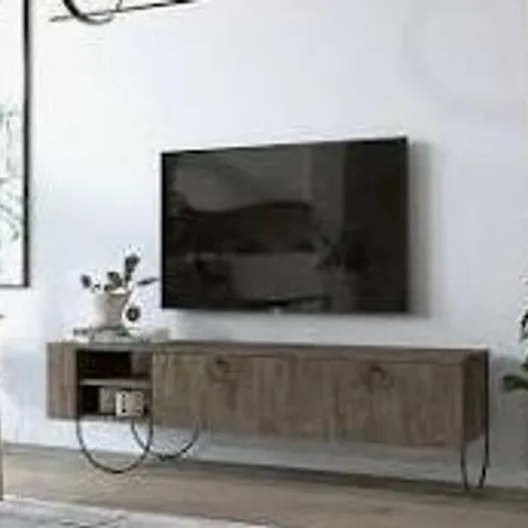 BOXED NORFOLK DARK COFFEE TV UNIT